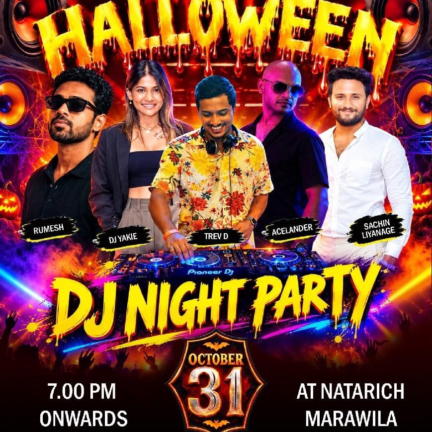 Halloween DJ Night Party