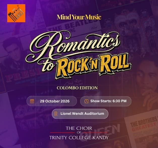 Mind Your Music 2026 — Romantics to Rock ‘n’ Roll — Colombo Edition